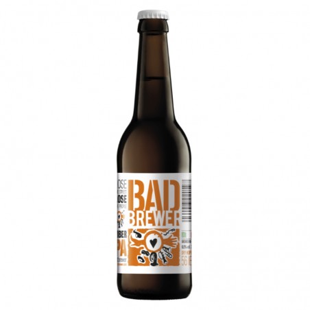 Birra Bad Brewer Amber IPA 33cl x12