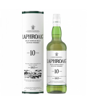 Single Malt Scotch Whisky Laphroaig 10 Anni 70cl