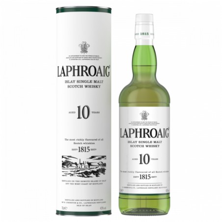 Single Malt Scotch Whisky Laphroaig 10 Anni 70cl